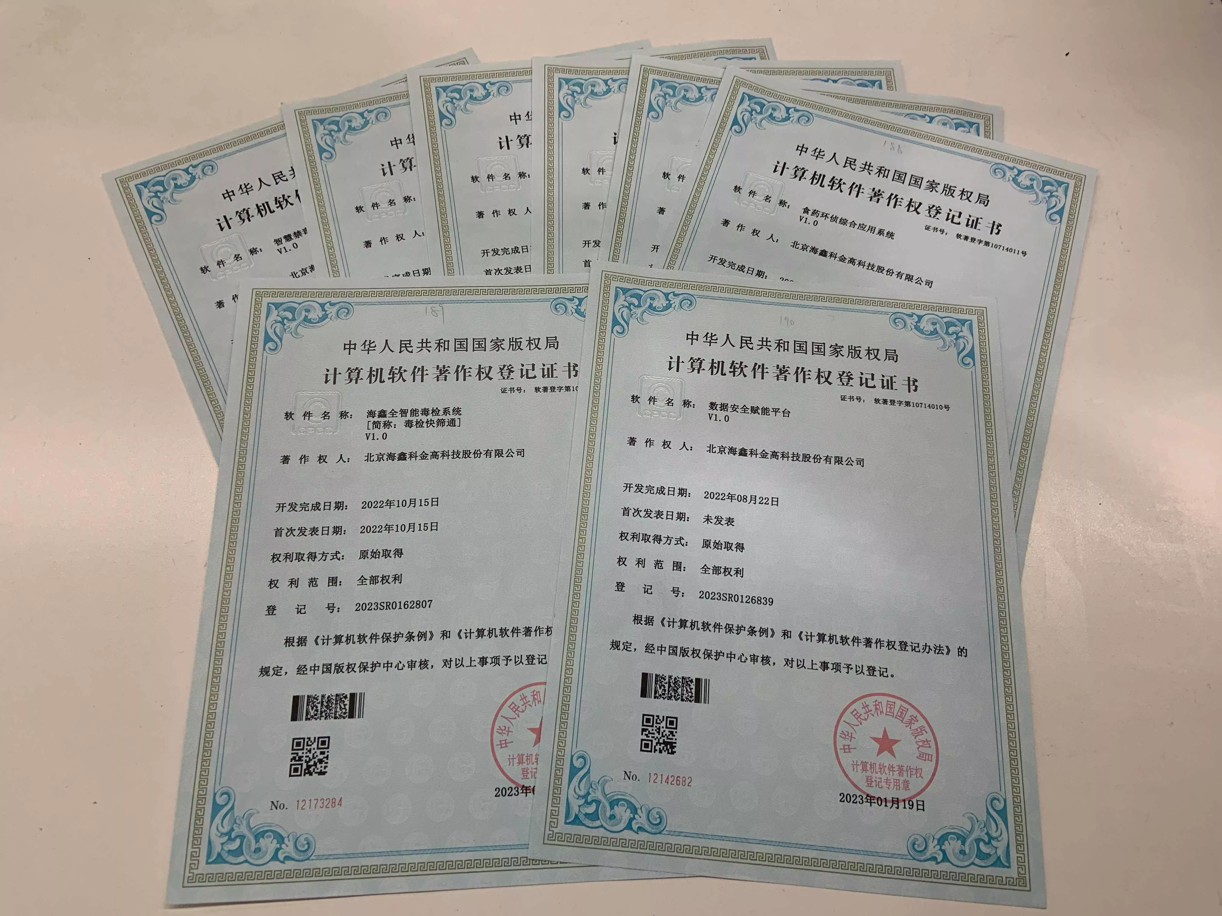 软件著作权证书